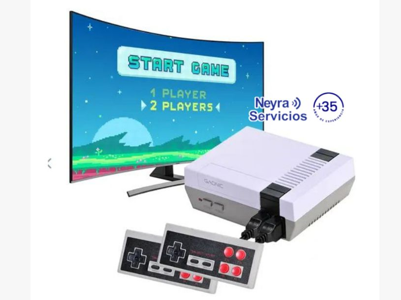 Consola de Juegos Arcade Retro Gadnic GM2