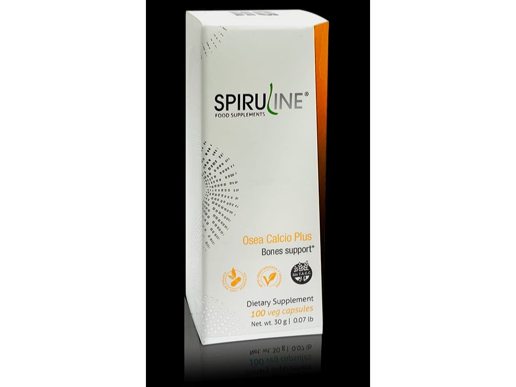 Spiruline ÓSEA CALCIO PLUS X 100 Cap Sigue cap.