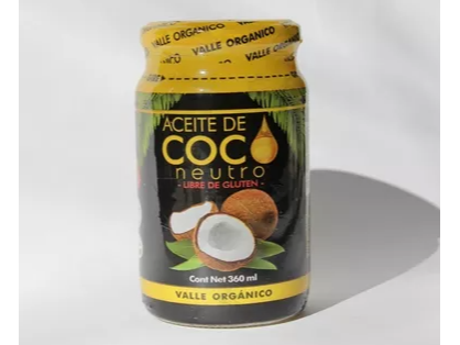 Valle Organico - Aceite de Coco x 360ml