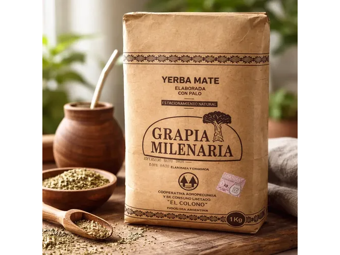 Grapia Milenaria Yerba Agro - 5 u. de 1 kg