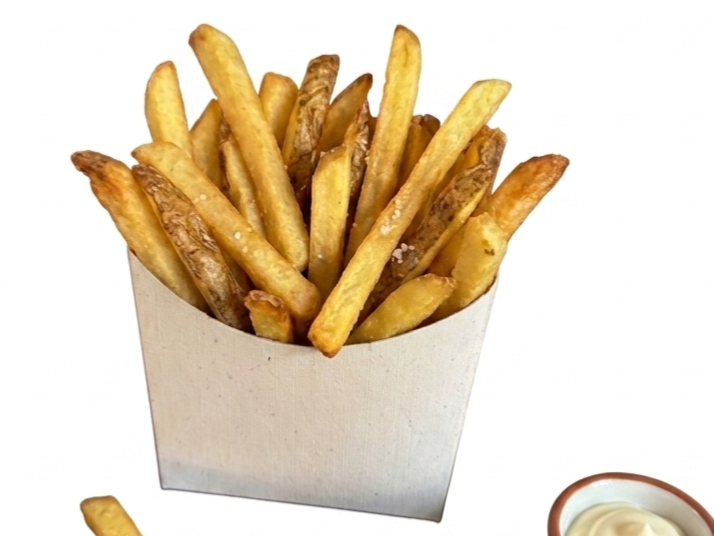 Porción de papas fritas