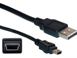 CABLE USB A MINI USB (V3) 1MTR