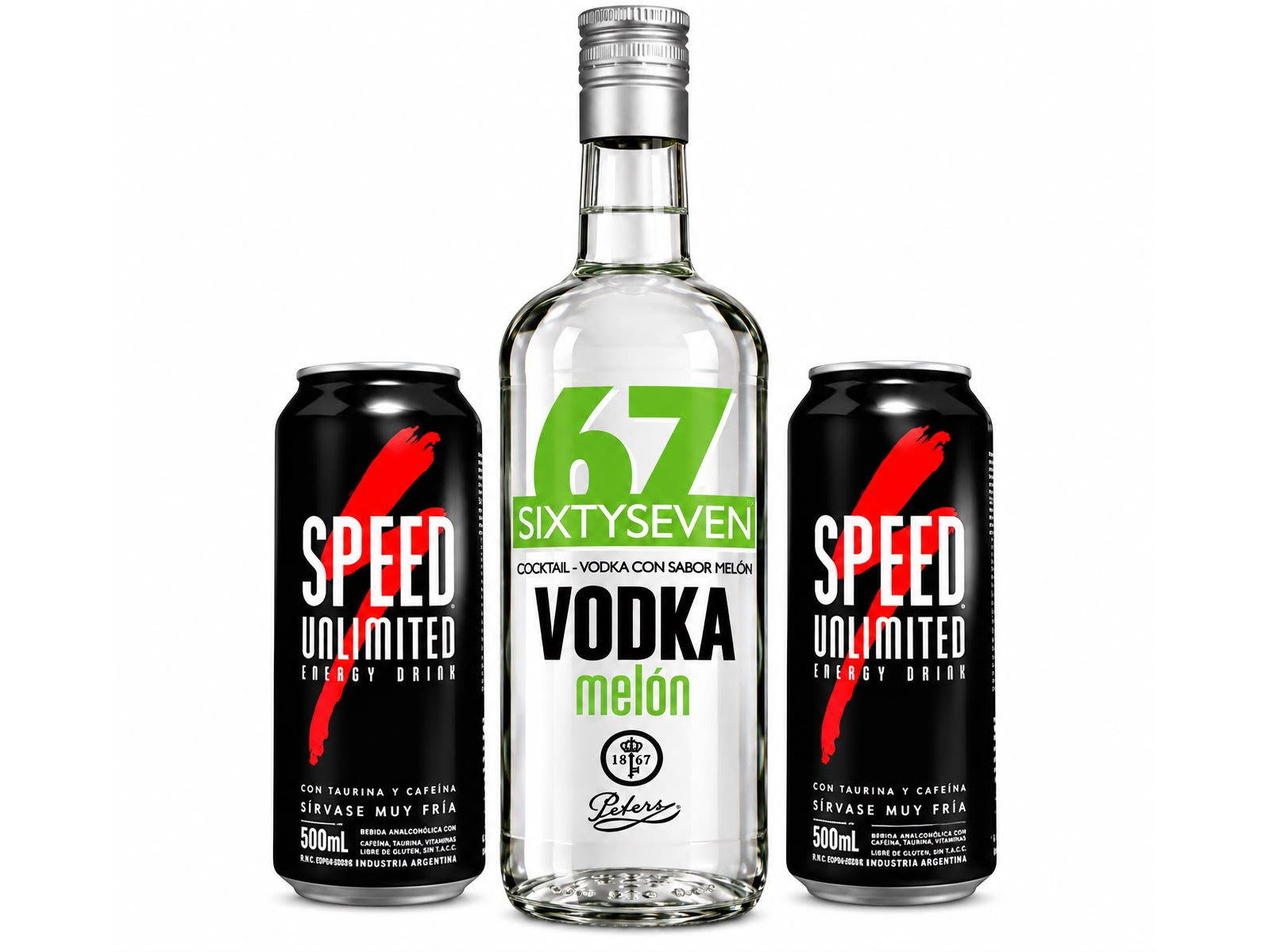VODKA SIXTY SEVEN + 2 SPEED XL