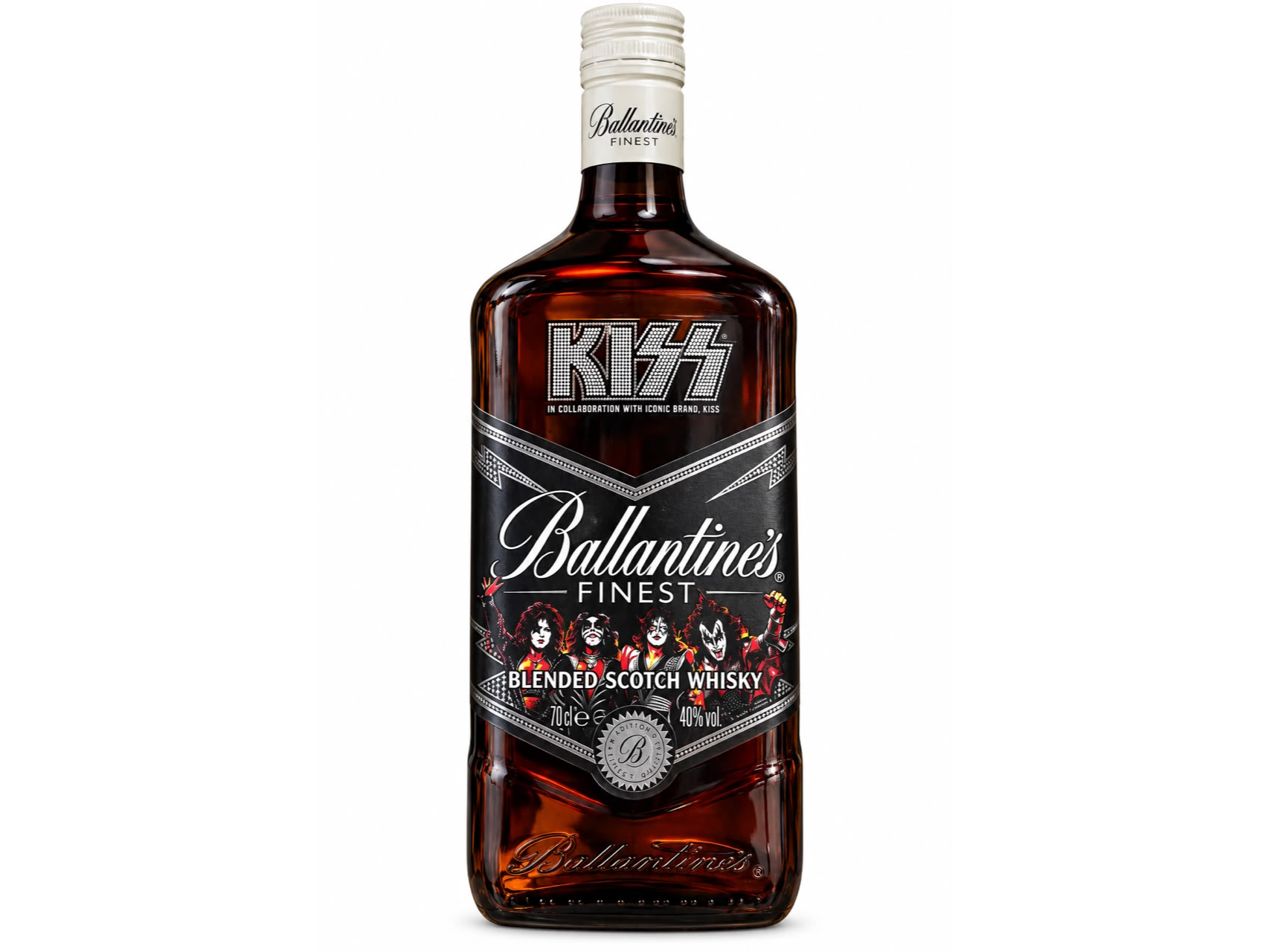 WHISKY BALLANTINES EDICION LIMITADA KISS