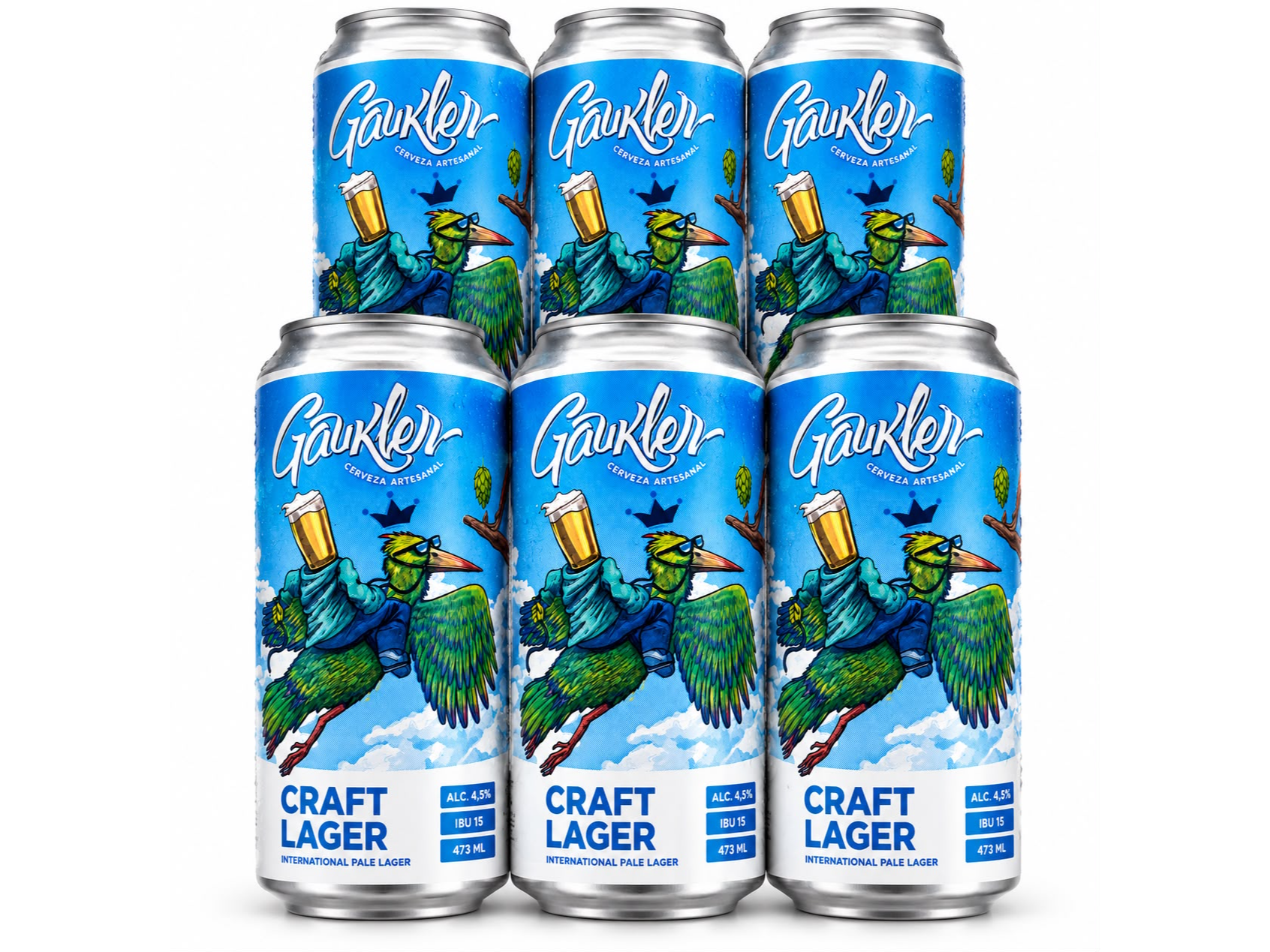SIX PACK GAUKLER CRAFT LAGER