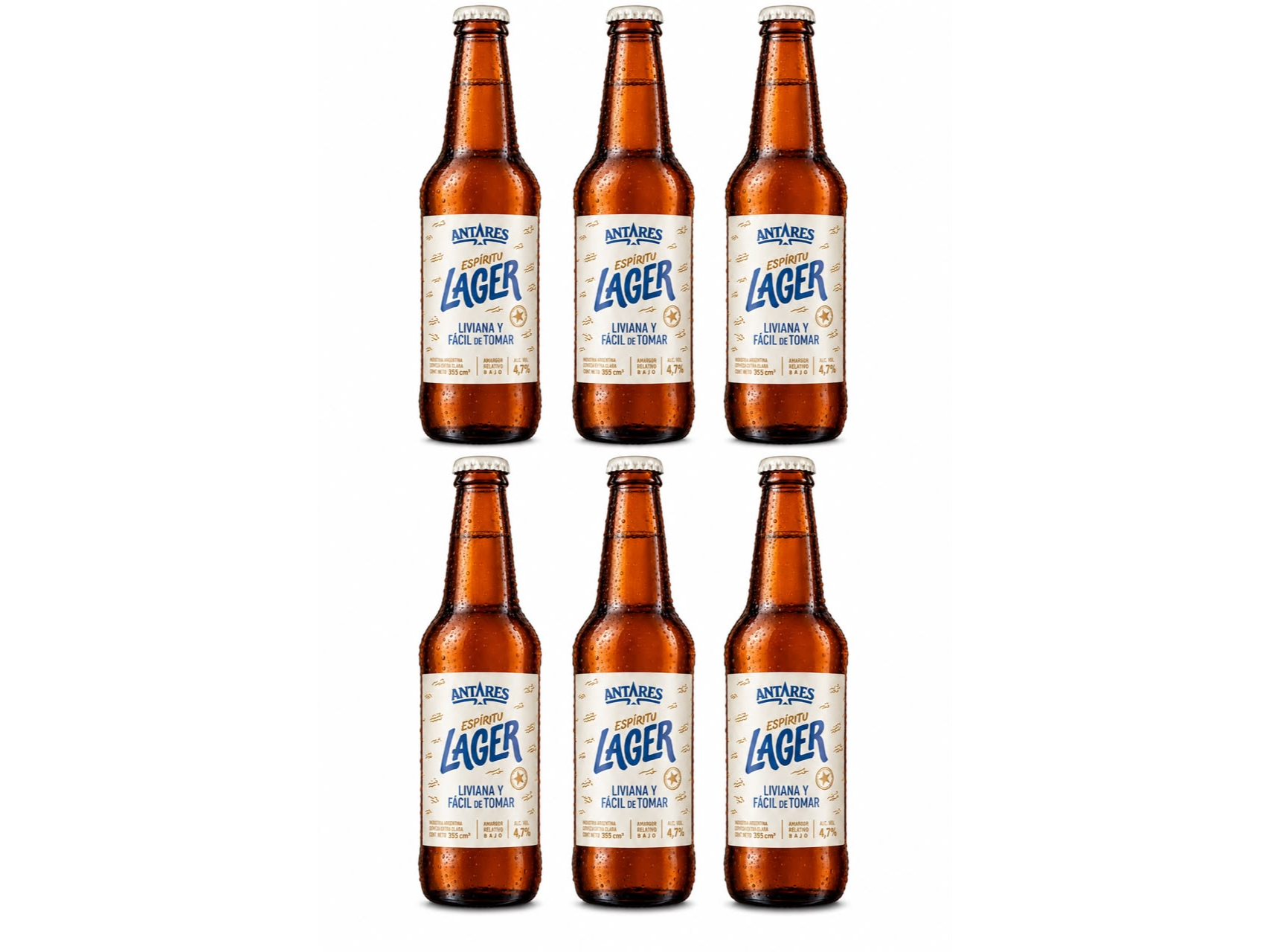 SIX PACK ANTARES LAGER 330ML