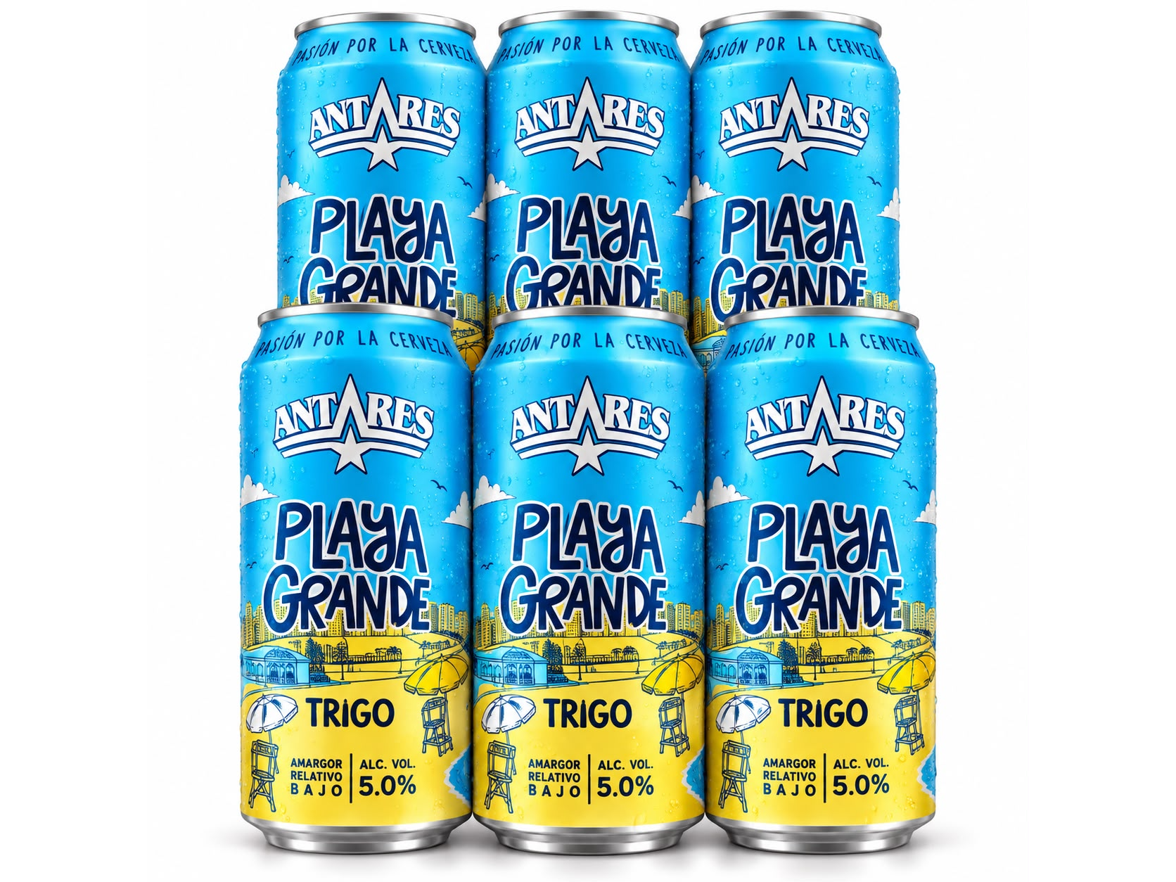 SIX PACK ANTARES PLAYA GRANDE TRIGO