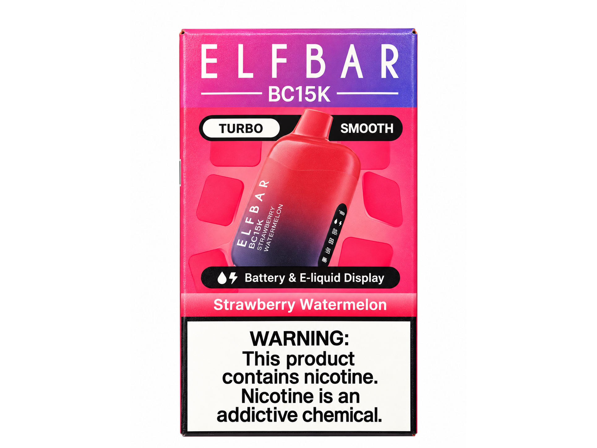 Elfbar BC 15k puffs sabor Strawberry Watermelon