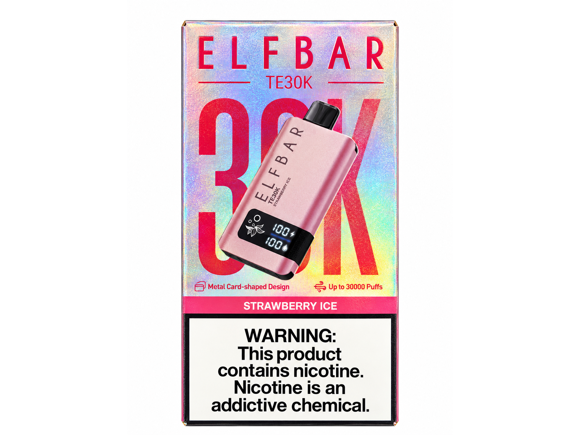 Elfbar 30k puffs sabor Strawberry Ice