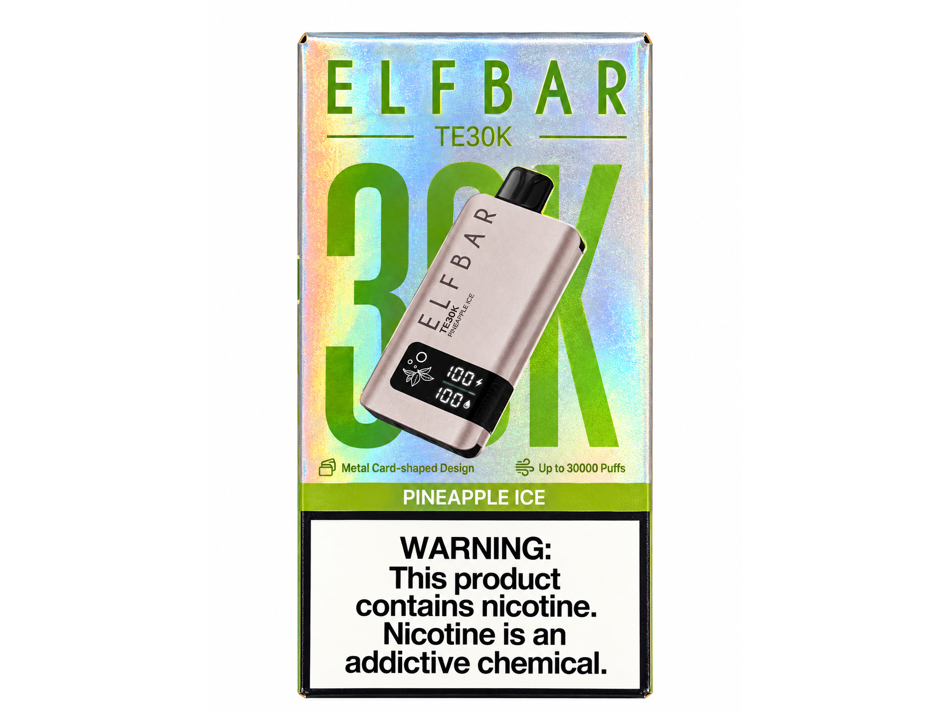 Elfbar 30k puffs sabor Pineapple Ice