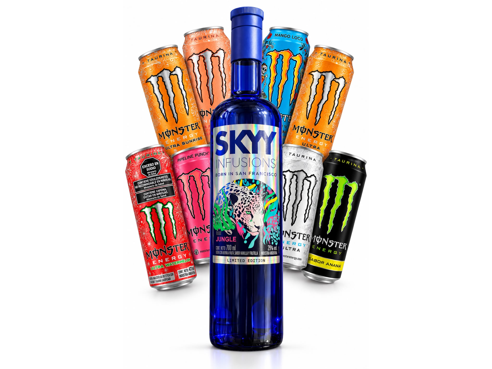 SKY JUNGLE + 2 MONSTER