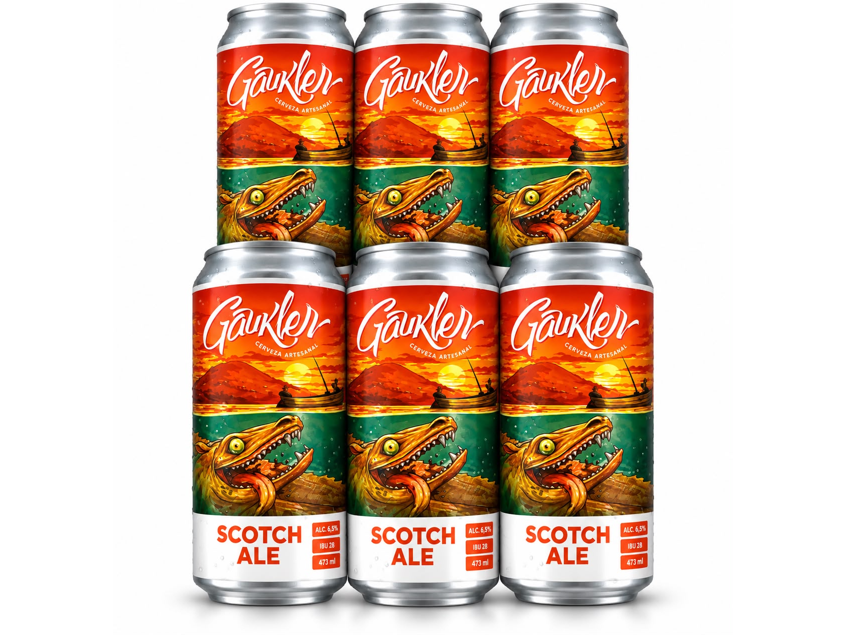 SIX PACK GAUKLER SCOTH ALE