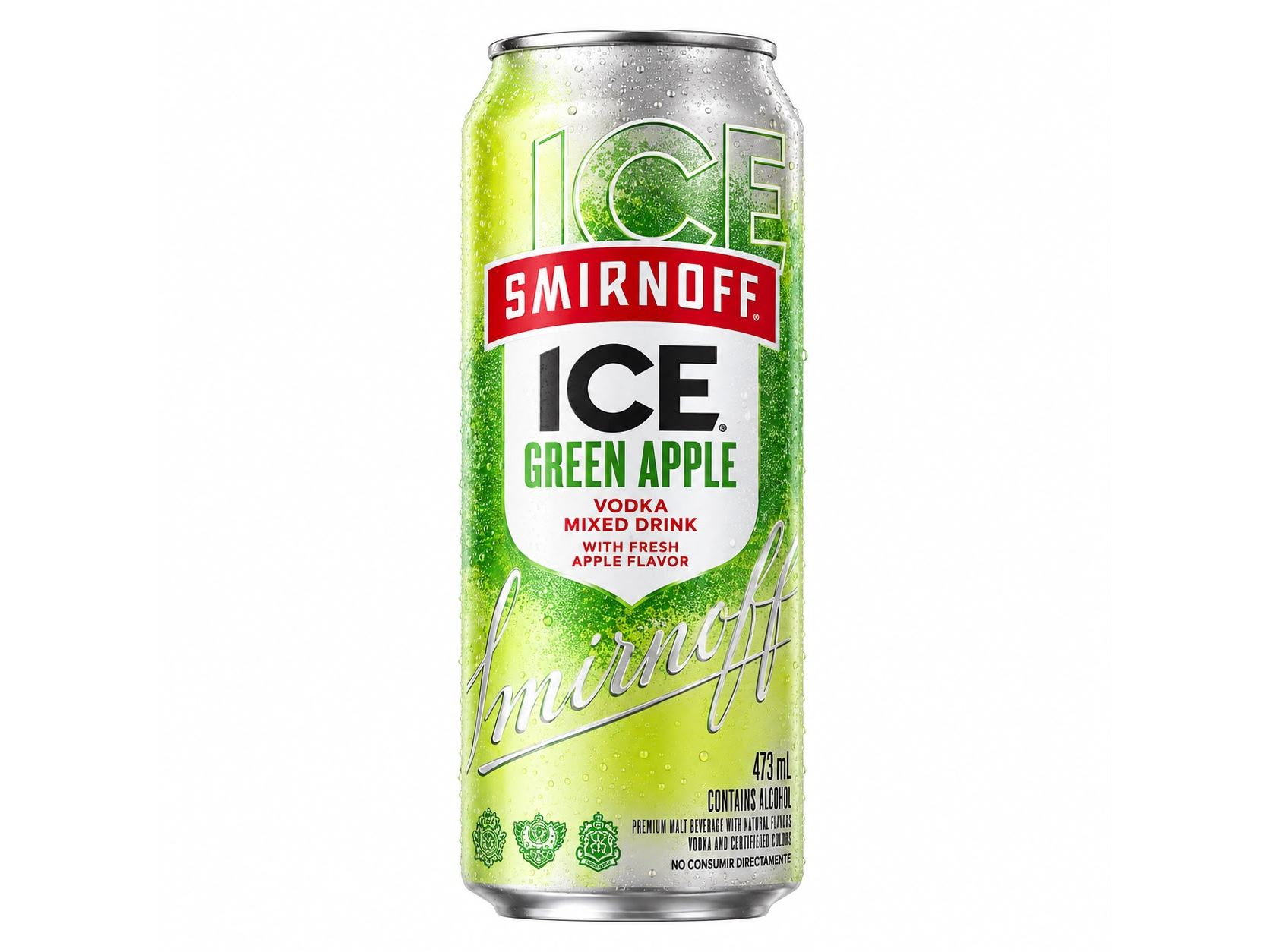 SMIRNOFF GREEN APPLE 473ML