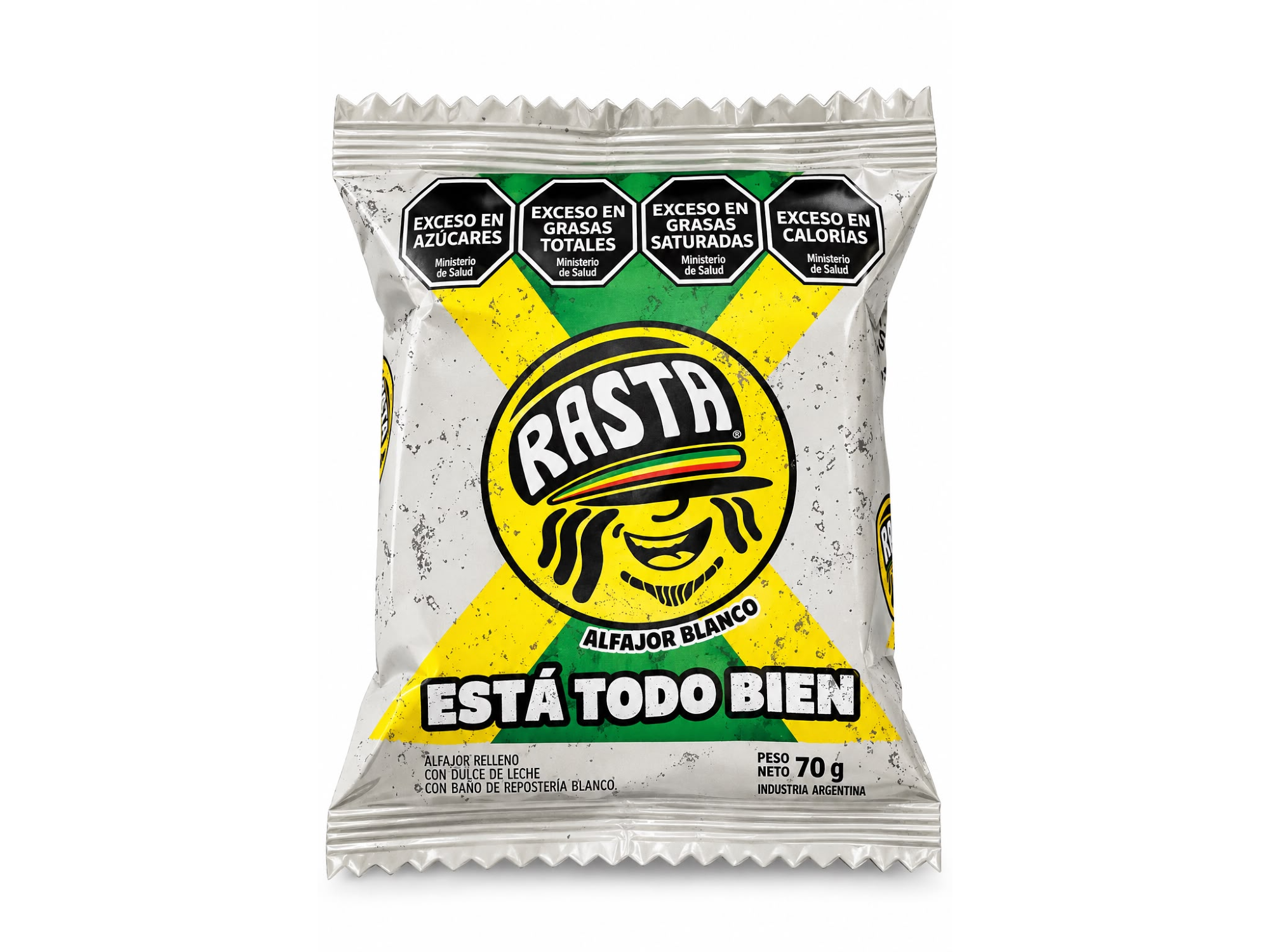 ALFAJOR RASTA BLANCO