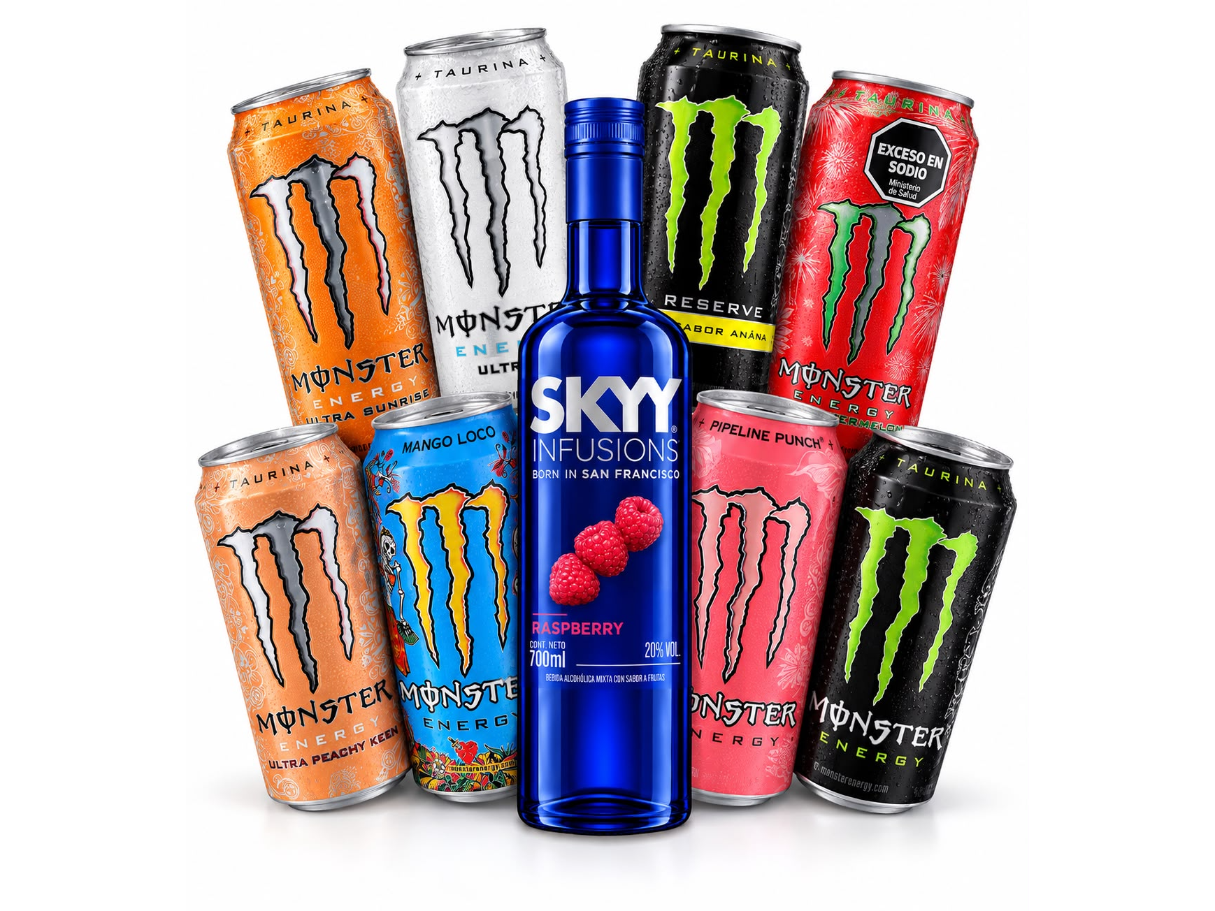 SKY + 2 MONSTER