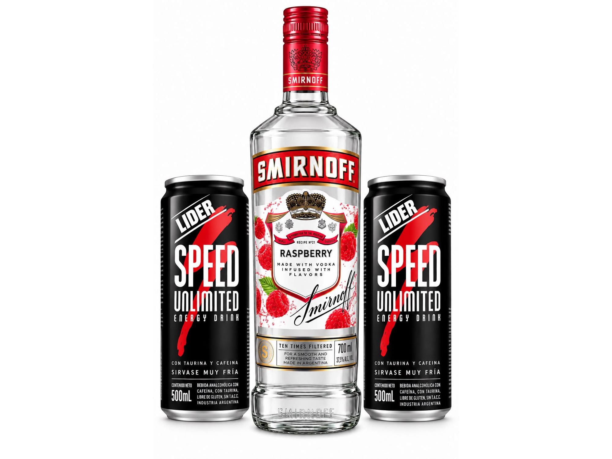 SMIRNOFF + 2 SPEED XL