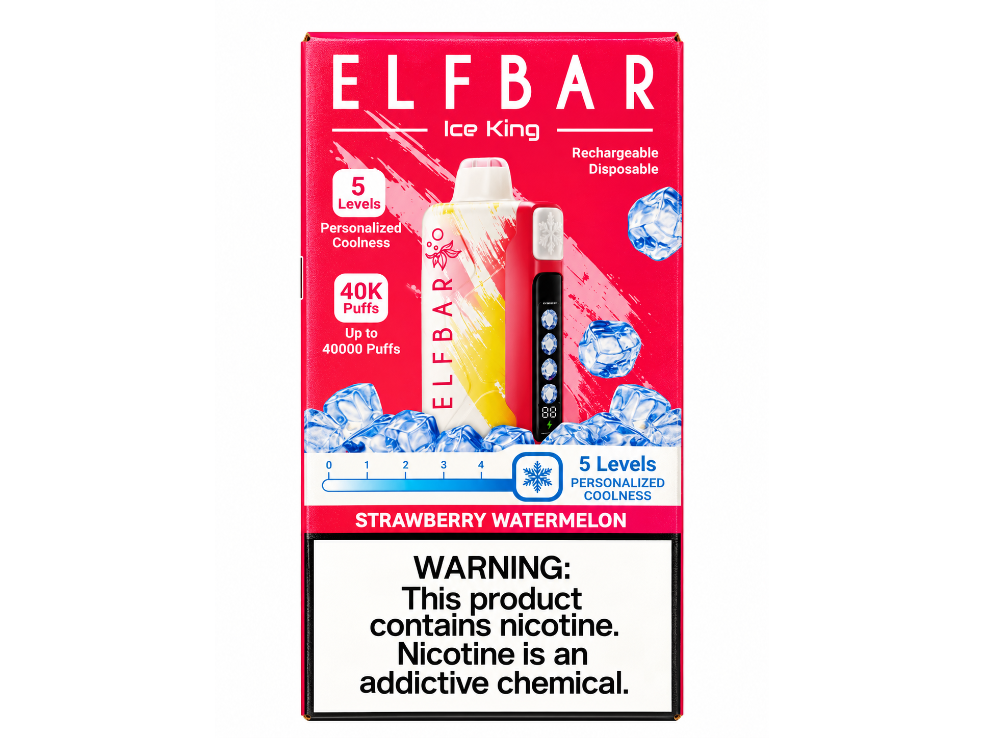 Elfbar 40k puffs sabor Strawberry Watermelon