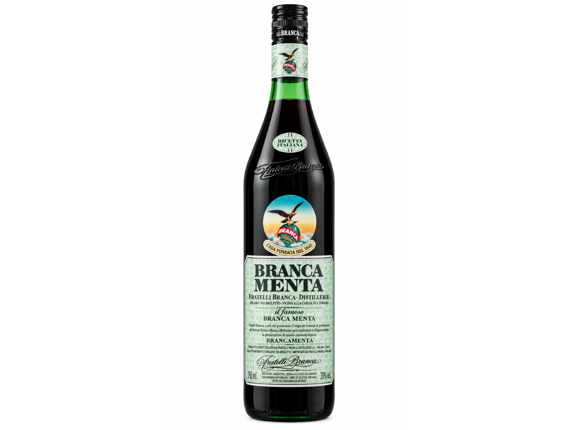 FERNET BRANCA MENTA 750 ML