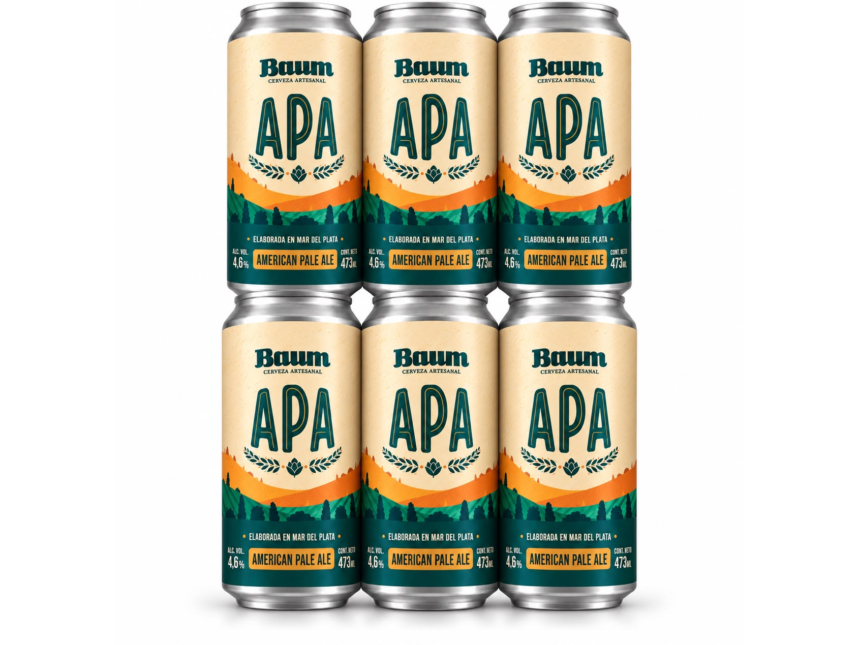SIX PACK BAUM APA