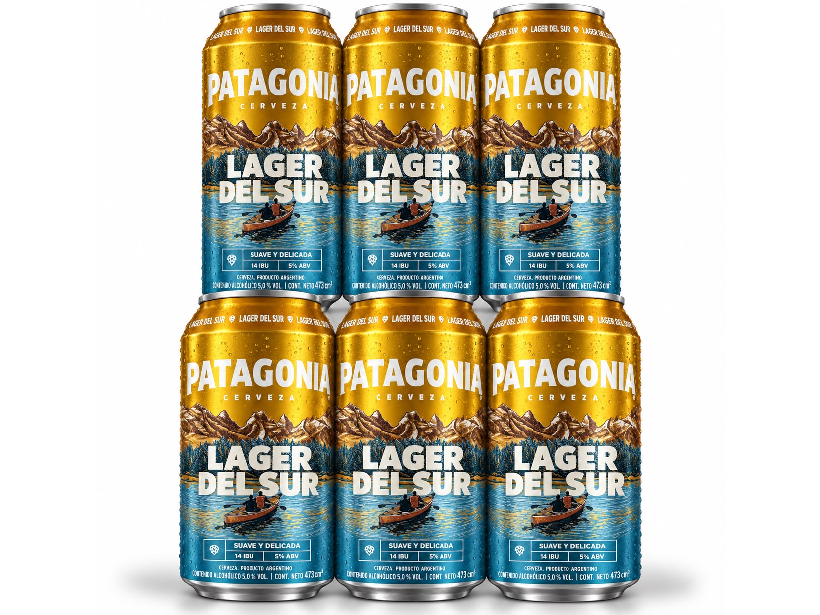 SIX PACK PATAGONIA LAGER DEL SUR