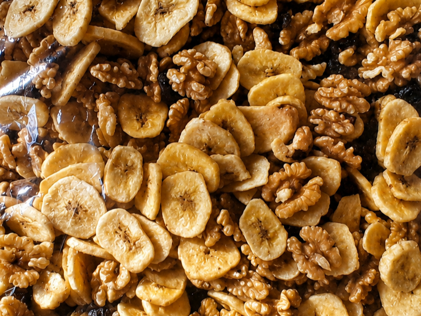 Mix con banana POR MEDIO KILO
