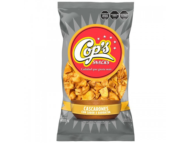 CASCARONES COPS POR 400 GRS.