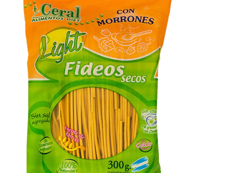 FIDEOS DE MORRON CERAL