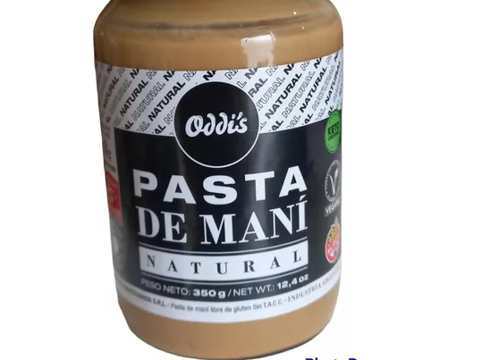 pasta de mani oddi's Natural 350 grs