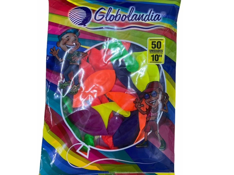 GLOBO SURTIDO  X 50 UNID.