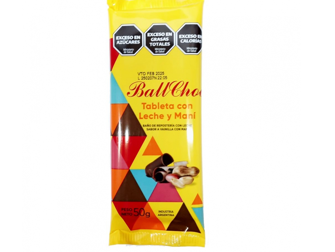 chocolate ballchoc x 50 gr.