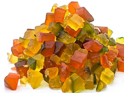 Fruta Abrillantada Escurrida