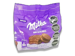 ALFAJORES MILKA MINI POR 6 UNIDADES
