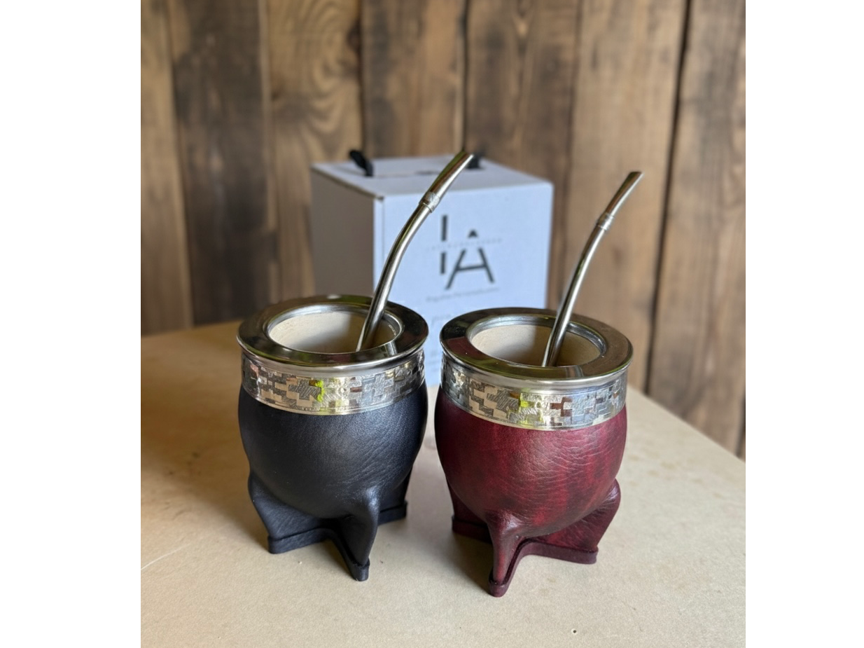 Imperiales liso virola acero y fleje de alpaca