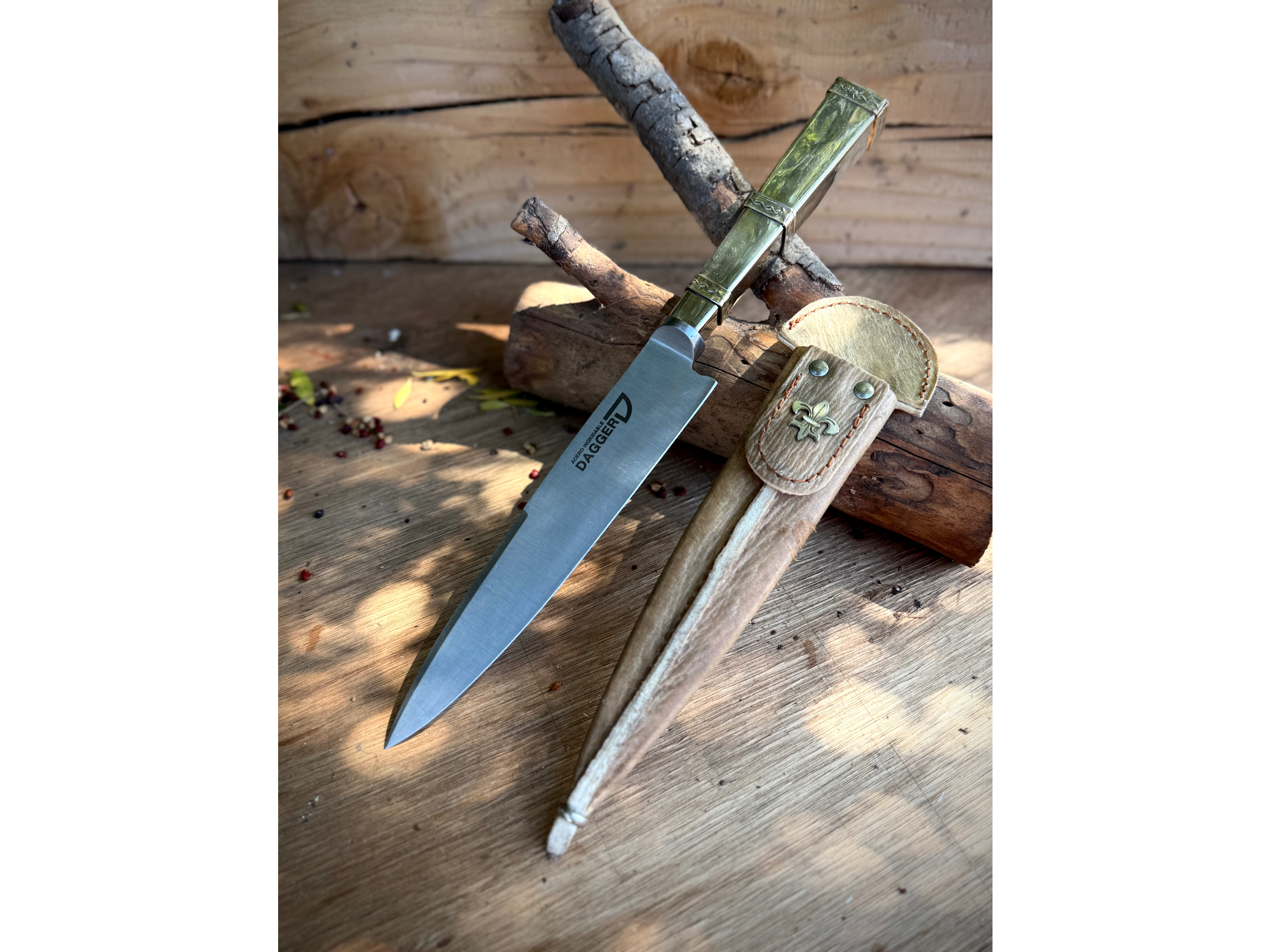 Cuchillo cabo de alpaca 12cm 14cm 16cm