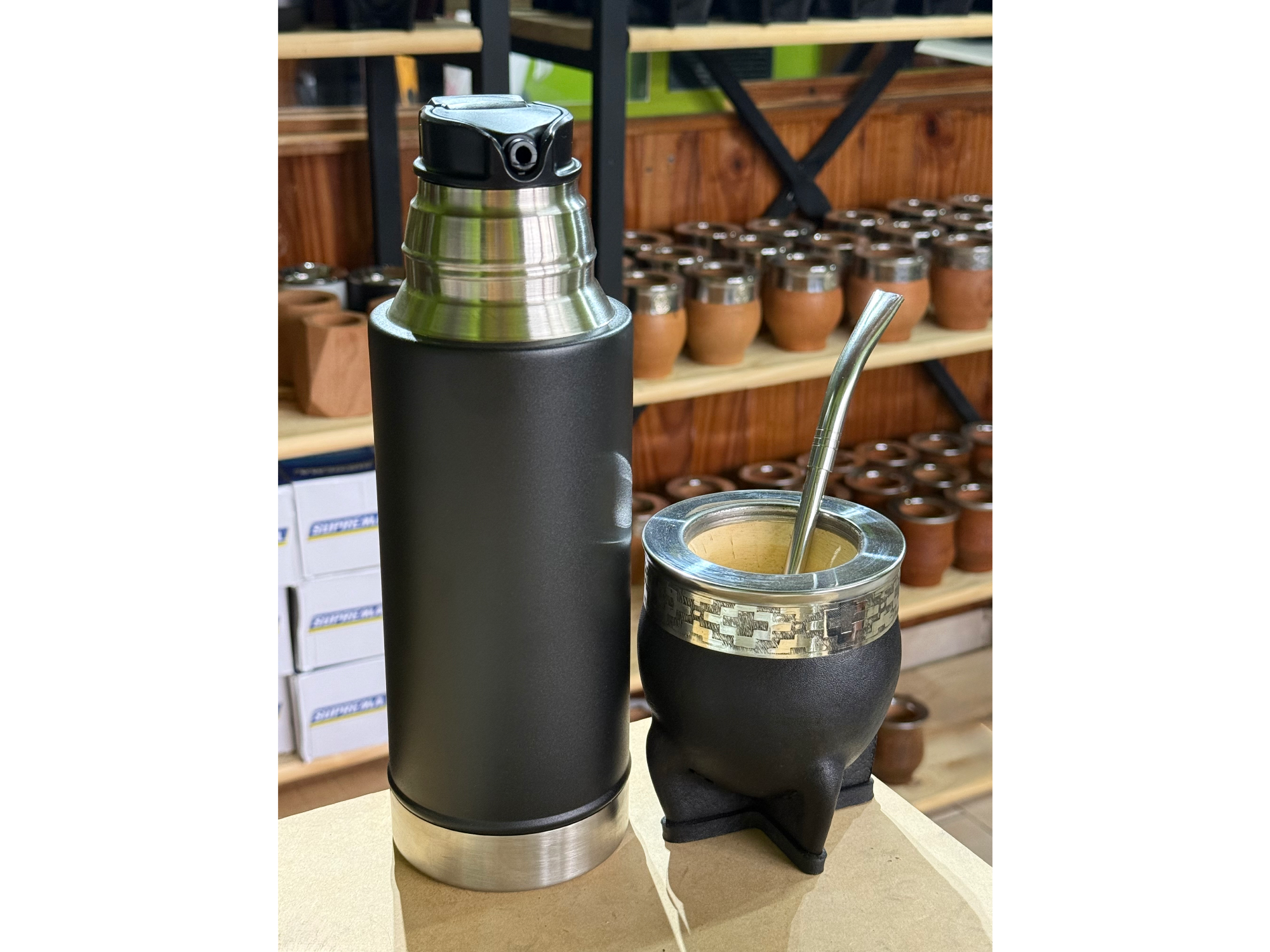 MATE, TERMO SYSTEM Y BOMBILLA
