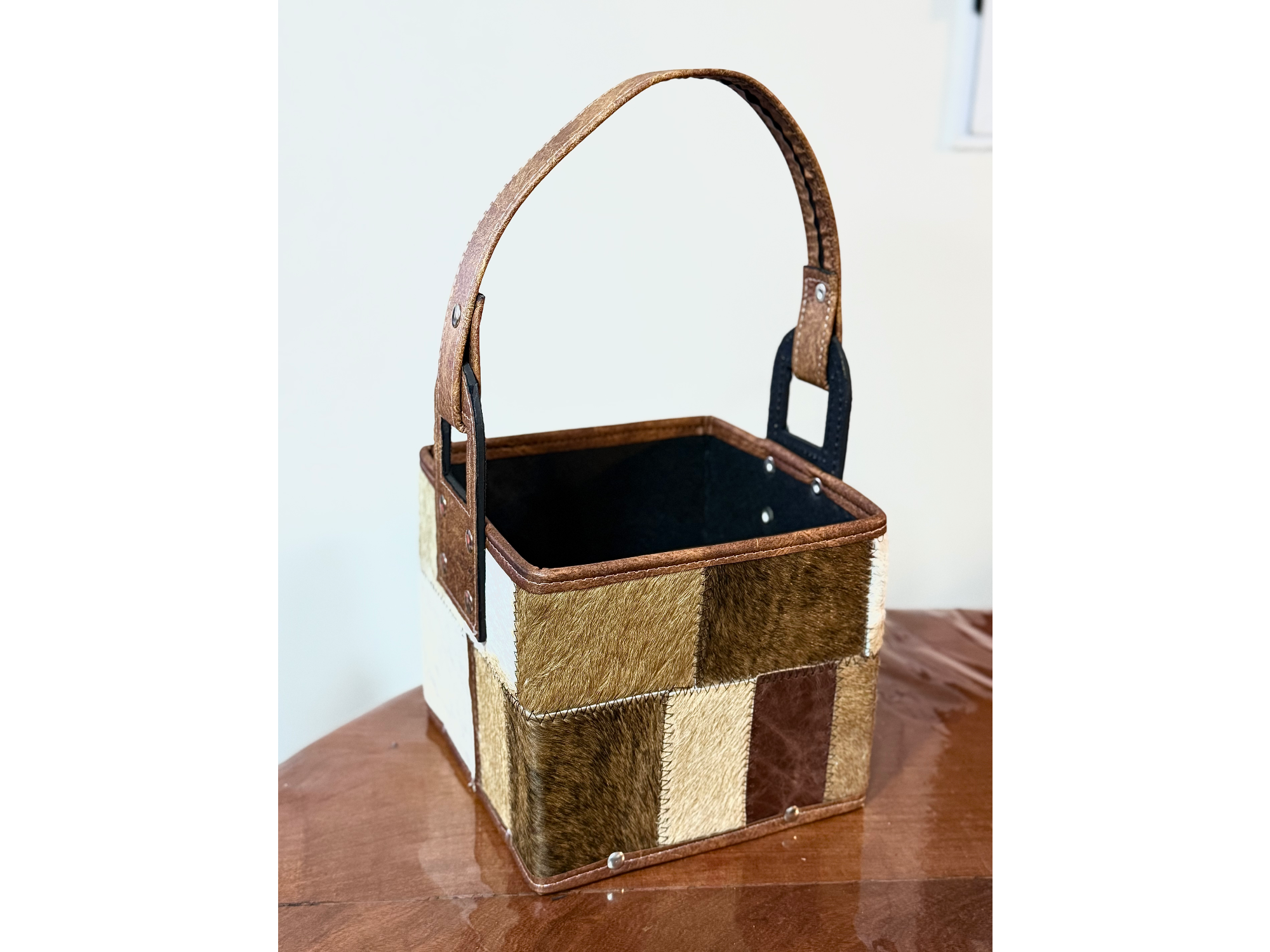 Canasta premium de cuero pelo (2)
