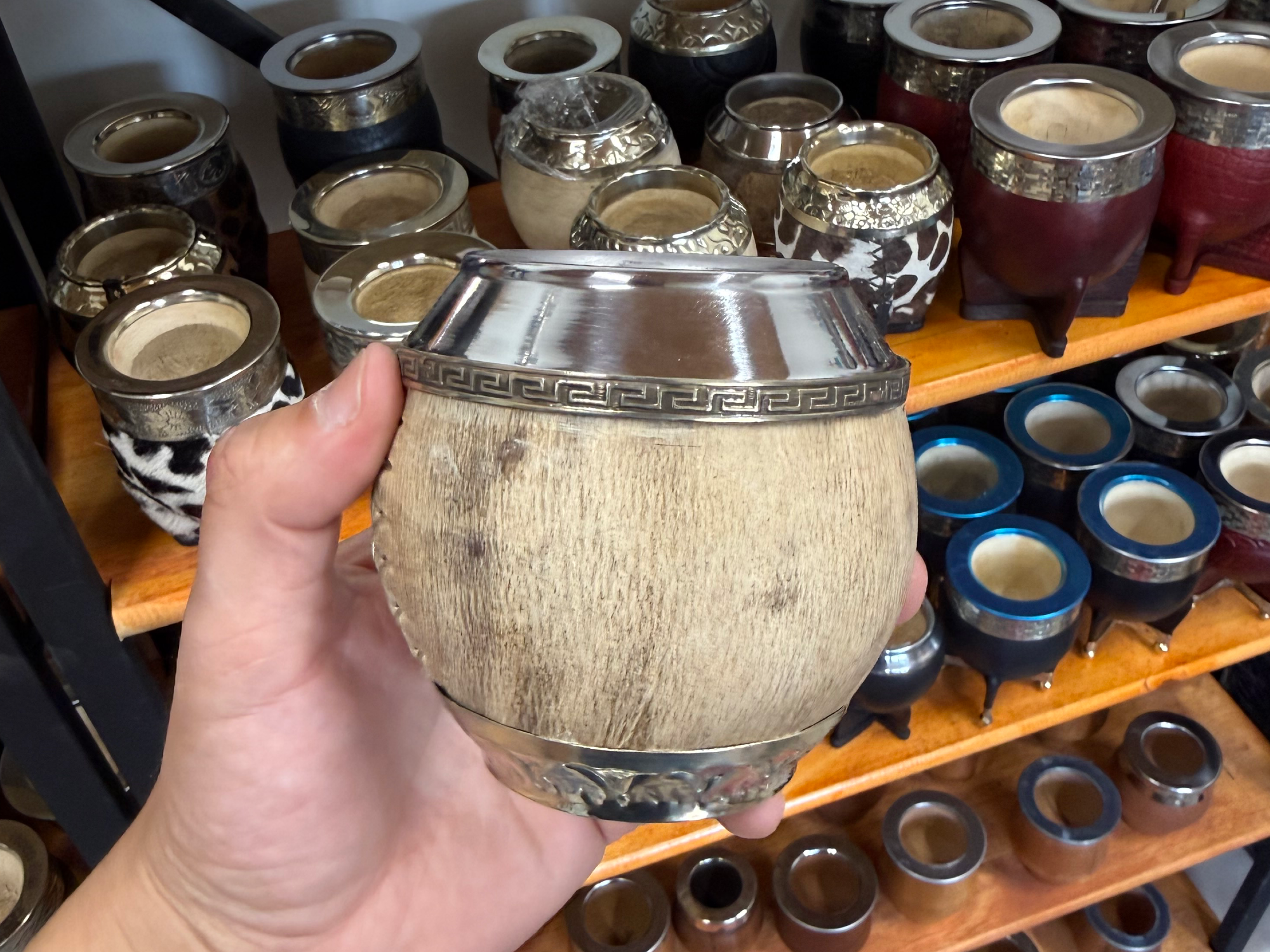 Torpedo ROMA cuero crudo