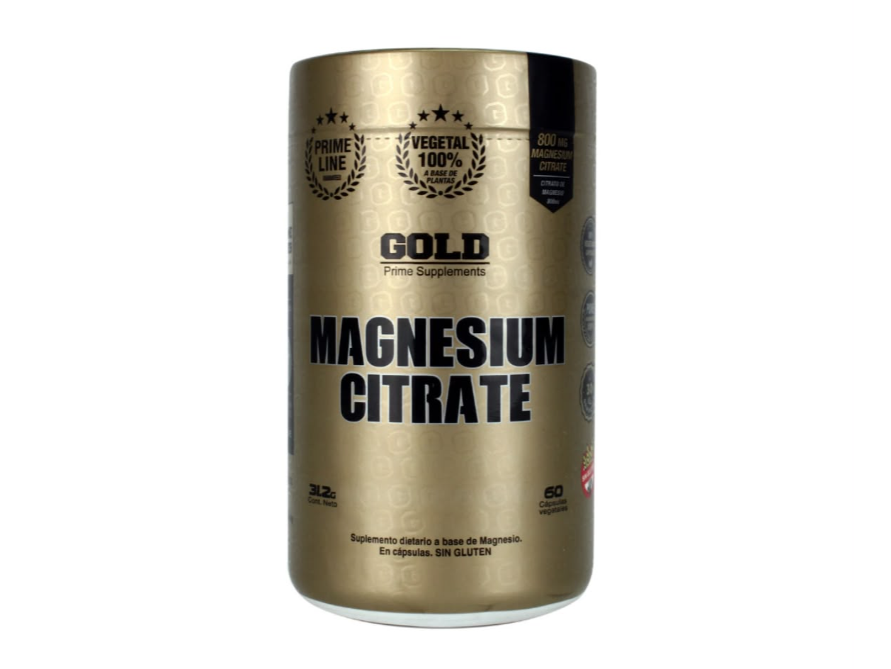 Citrato de Magnesio x60CAPS GOLD
