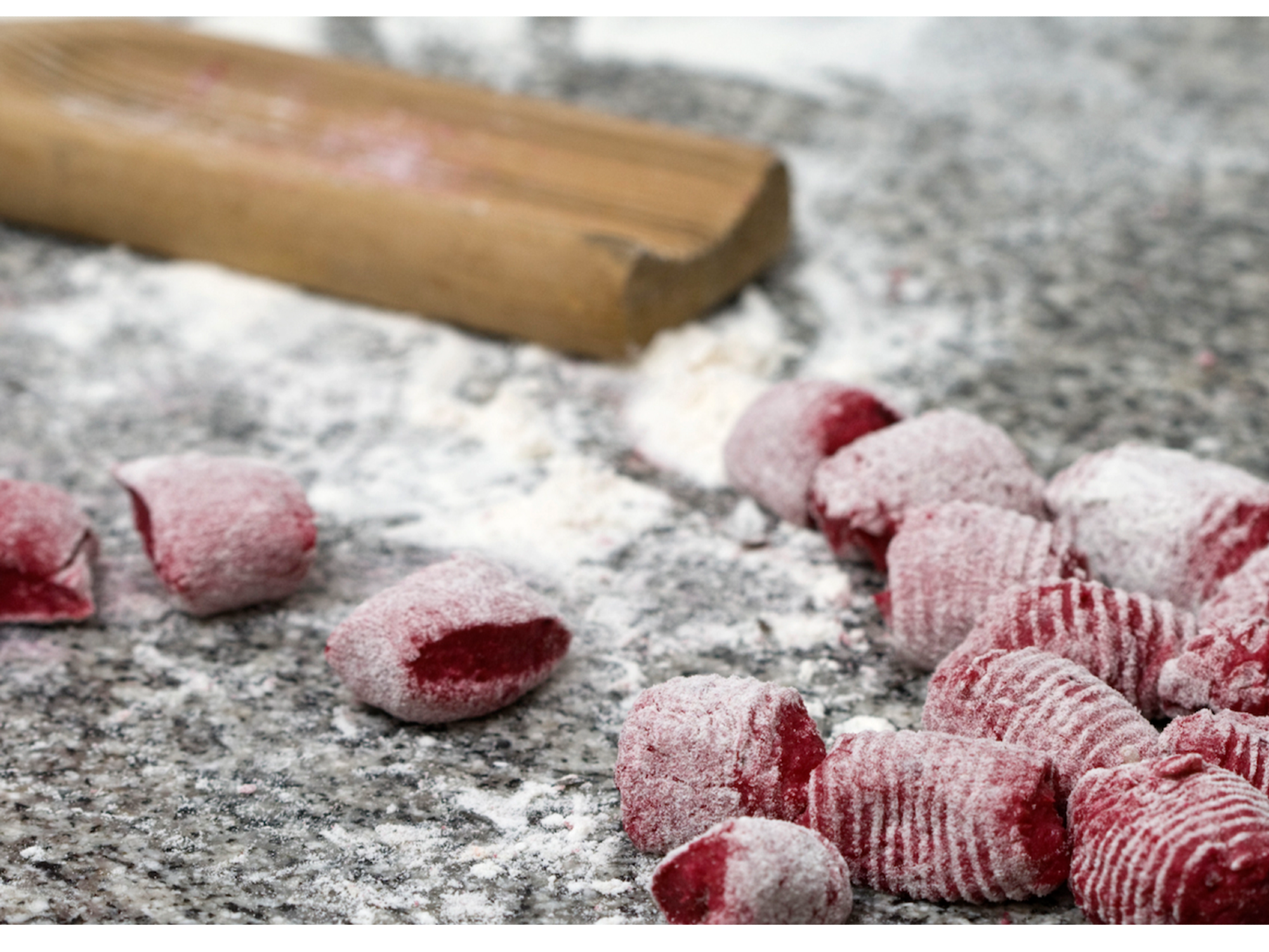 ÑOQUI DE REMOLACHA VEGANO