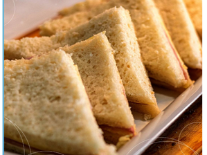 Sandwich de Miga jamón y queso de Dozen Sin Tacc