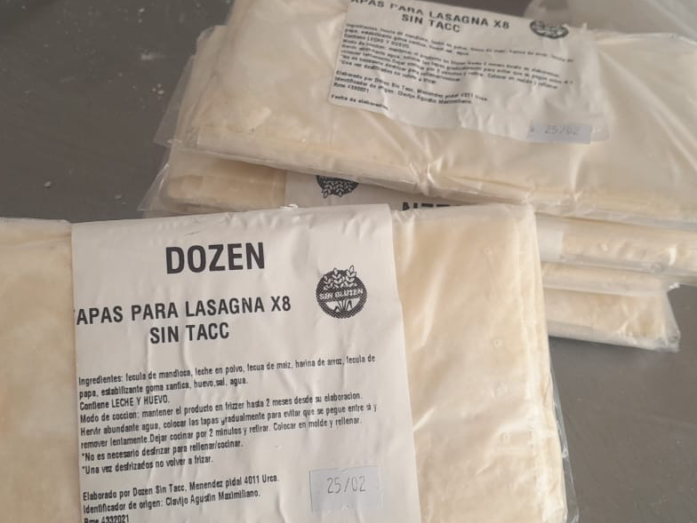 Láminas para lasagna