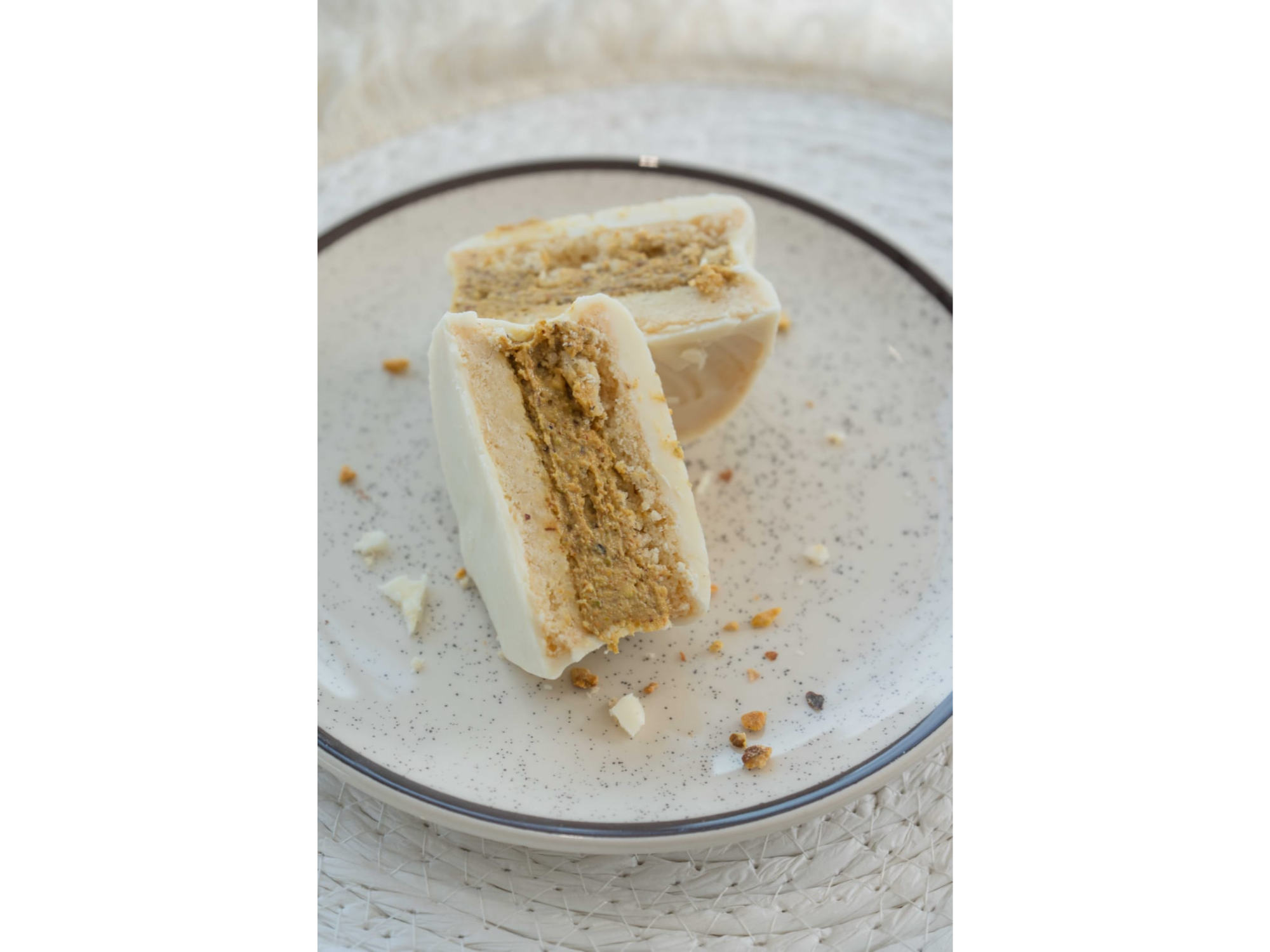 Alfajor de pistacho