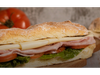 Sandwich de pan Baguette con verdura