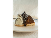Conitos de dulce de leche bañados