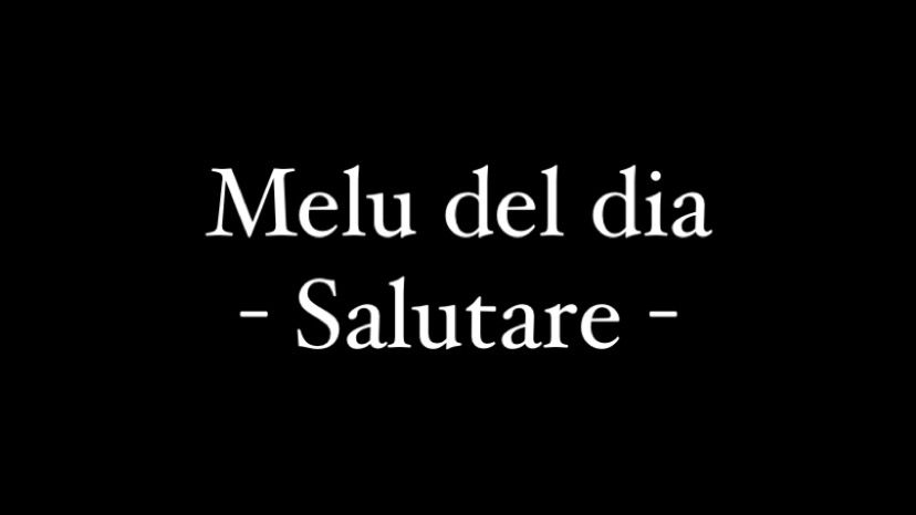 Menu del dia