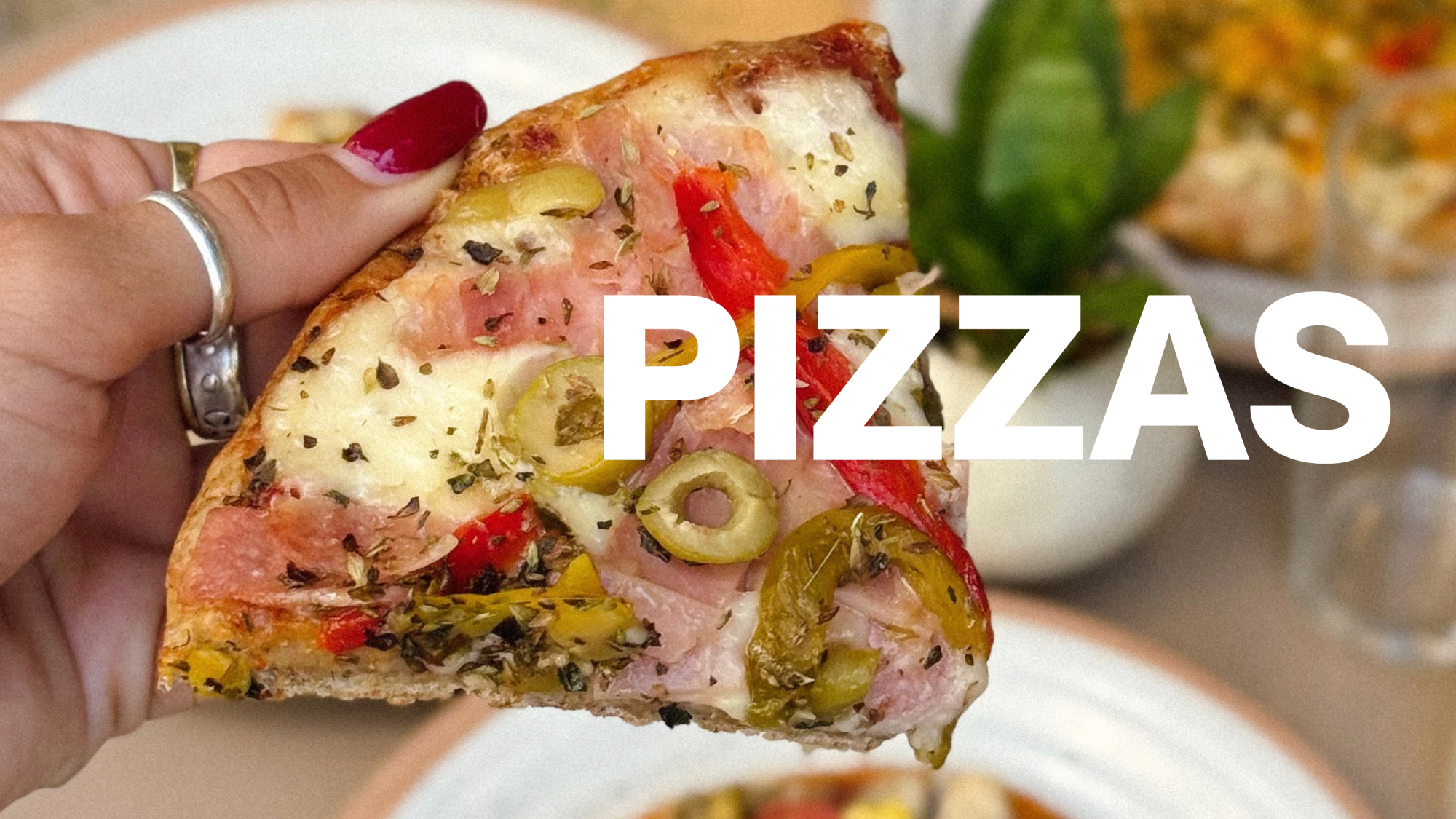 PIZZAS INTEGRALES