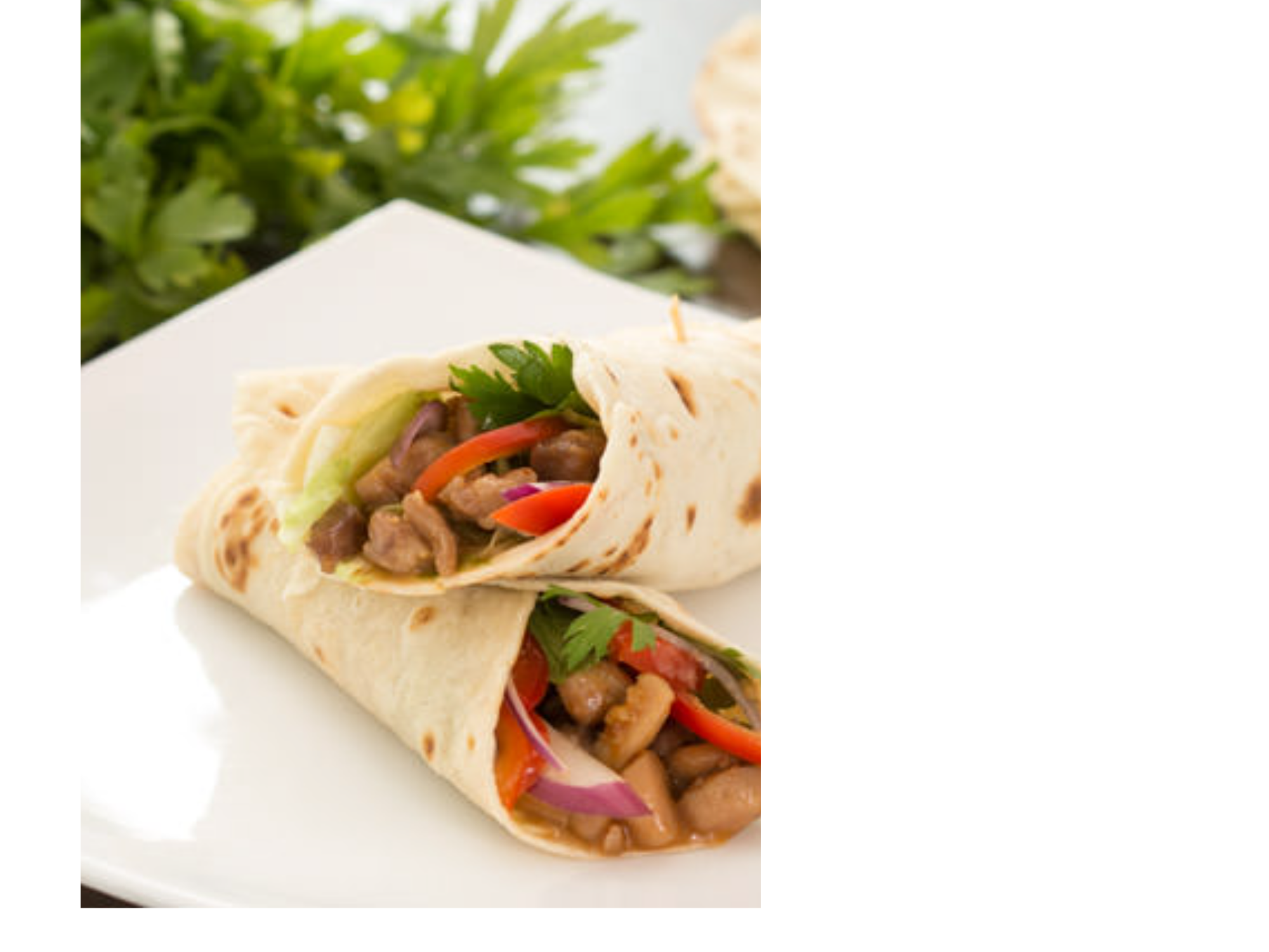 Wraps de pollo