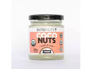 Aceite de coco virgen x 200cc ENTRE NUTS
