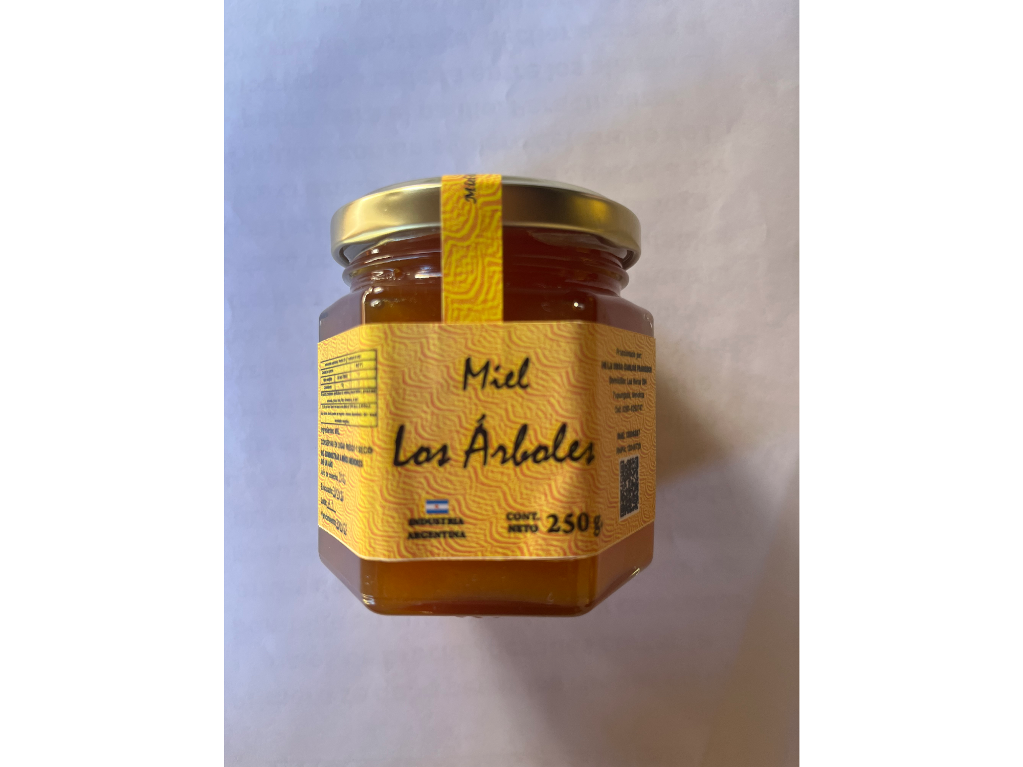 Miel x 250gr LOS ÁRBOLES