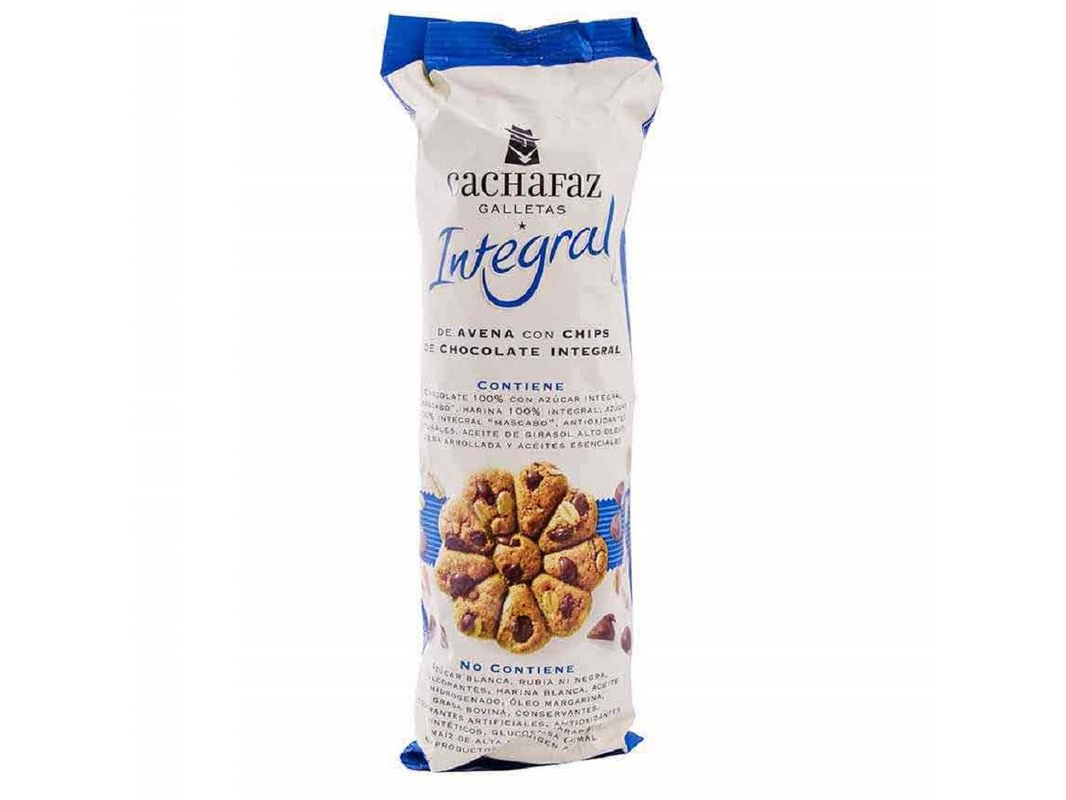 Galleta integral con chips CACHAFAZ